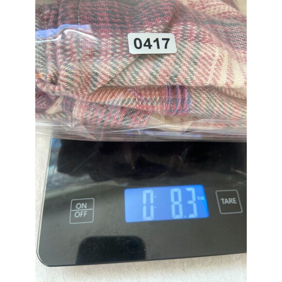 NWT Rosettes Womens L Vest Pink Plaid Button Up Flannel Sleeveless Biker Cowgirl - Picture 8 of 8